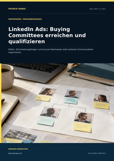 LinkedIn Ads: Buying Committees erreichen und qualifizieren Buchcover: LinkedIn Ads: Buying Committees erreichen und qualifizieren