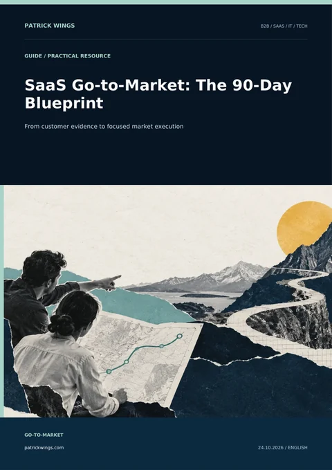 SaaS Go-to-Market: The 90-Day Blueprint Book cover: SaaS Go-to-Market: The 90-Day Blueprint