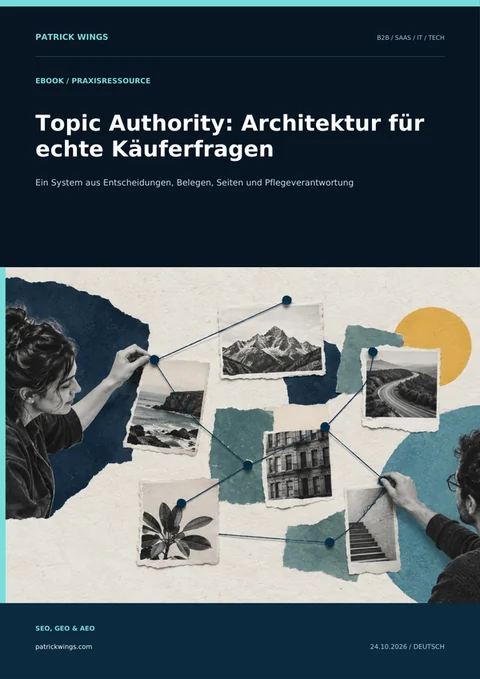 Buchcover: Topic Authority: Architektur für echte Käuferfragen