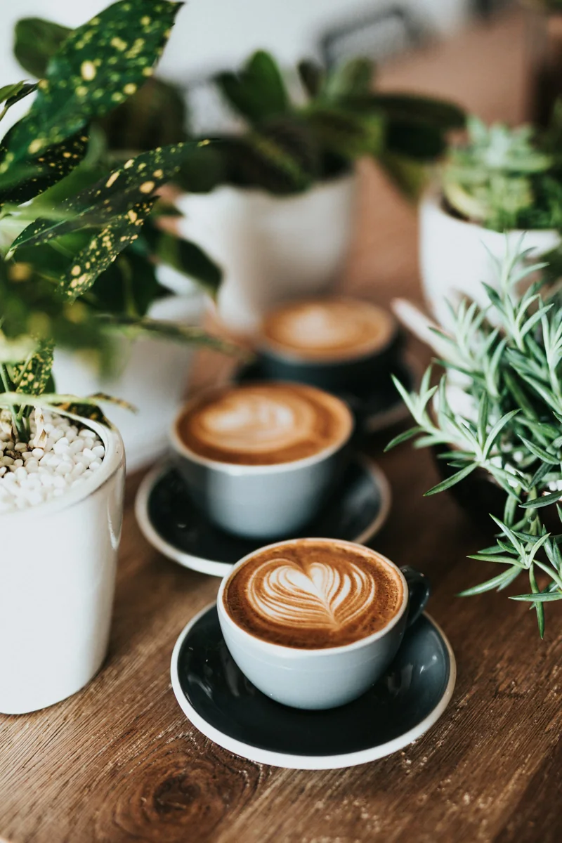 Illustratives Stockmotiv: Café & Genuss